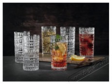 Nachtmann  ETHNO 104250 Long drinkes pohár alkoholmentes/kevert italokhoz, 434 ml, 4 db Konyhai termékek - Konyhai eszköz - Készlet / szett - 525370