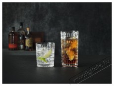 Nachtmann  ETHNO whiskys (345 ml) és hosszú italos (445 ml) pohárkészlet, 12 db Konyhai termékek - Konyhai eszköz - Készlet / szett - 525371
