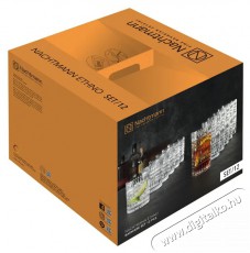 Nachtmann  ETHNO whiskys (345 ml) és hosszú italos (445 ml) pohárkészlet, 12 db Konyhai termékek - Konyhai eszköz - Készlet / szett - 525371