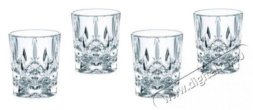 Nachtmann  poh&aacute;rk&eacute;szlet szeszes italokhoz/p&aacute;link&aacute;khoz 4db NOBLESSE Konyhai term&eacute;kek - Konyhai eszk&ouml;z - K&eacute;szlet / szett - 525376