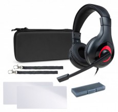 NACON Essential Pack Nintendo Switch fekete headset csomag Audio-Video / Hifi / Multimédia - Fül és Fejhallgatók - Fejhallgató mikrofonnal / headset - 415818