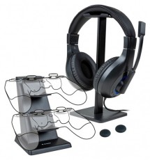 NACON Essential Pack PS4 headset csomag Audio-Video / Hifi / Multimédia - Fül és Fejhallgatók - Fejhallgató mikrofonnal / headset - 415833