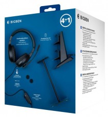 NACON Essential Pack PS4 headset csomag Audio-Video / Hifi / Multimédia - Fül és Fejhallgatók - Fejhallgató mikrofonnal / headset - 415833
