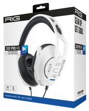 NACON Plantronics RIG 300PRO HS PS5 fehér gamer headset Audio-Video / Hifi / Multimédia - Fül és Fejhallgatók - Fejhallgató mikrofonnal / headset - 466673