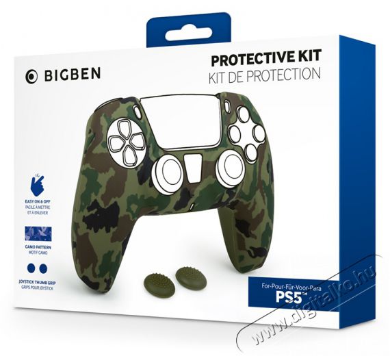NACON BIGBEN PS5 DualSense Protective Kit terepmintás szilikon kontrollervédő Iroda és számítástechnika - Játék konzol - Kiegészítő - 440694