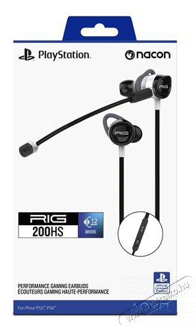 NACON RIG 200 HSW PS5 headset Audio-Video / Hifi / Multimédia - Fül és Fejhallgatók - Fülhallgató mikrofonnal / headset - 477361