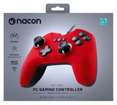 NACON 2809115 GC-100 piros PC kontroller Iroda és számítástechnika - Számítógép tartozék - PC kontroller - 507993