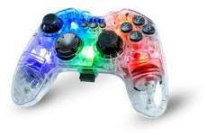 NACON 2809125 GC-200WL vezeték nélküli átlátszó RGB PC kontroller Iroda és számítástechnika - Számítógép tartozék - PC kontroller - 507989