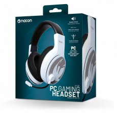 NACON 2809130 GH-120 fehér gamer headset Audio-Video / Hifi / Multimédia - Fül és Fejhallgatók - Fejhallgató mikrofonnal / headset - 507990