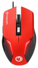 NACON 2809104 GM-105 piros gamer egér Iroda és számítástechnika - Egér - Vezetékes egér - 508953
