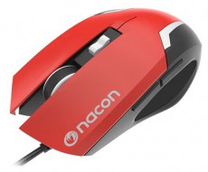 NACON 2809104 GM-105 piros gamer egér Iroda és számítástechnika - Egér - Vezetékes egér - 508953
