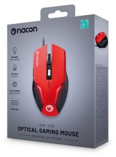 NACON 2809104 GM-105 piros gamer egér Iroda és számítástechnika - Egér - Vezetékes egér - 508953
