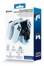 NACON 2809404 V4 PS5 Dual töltő Akkuk és töltők - Li-ion akkumulátor és töltő (gyári) - Töltő / hálózati adapter - 513849