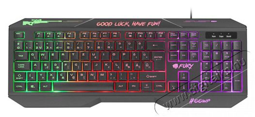 Natec FURY HELLFIRE 2 (NFU-1592) gamer billentyűzet Iroda és számítástechnika - Billentyűzet / billentyűzet szett - Vezetékes - 378868