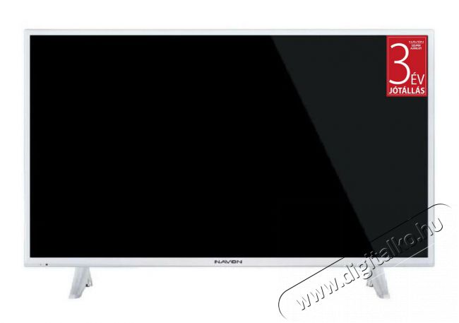 Navon N40FHDSMARTWHITE Full HD Smart LED televízió Televíziók - LED televízió - 1080p Full HD felbontású - 348241