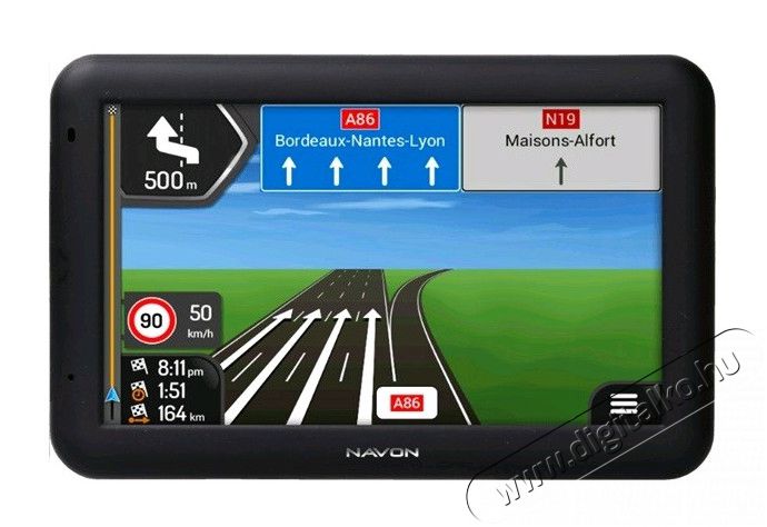 Navon N520 Android 5 iGO Primo NextGen Európa (47 ország) térképpel GPS navigáció Autóhifi / Autó felszerelés - GPS navigáció - GPS navigáció - 343190