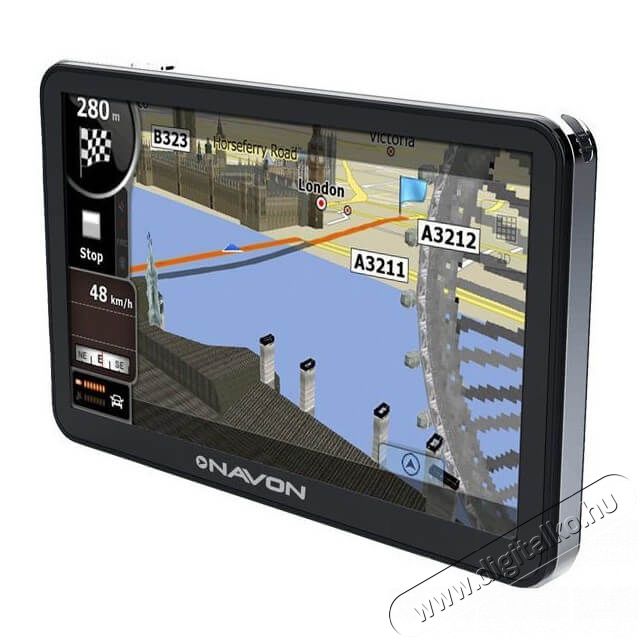 Navon N670 Plus 5 iGO Primo NextGen Európa (47 ország) térképpel GPS navigáció Autóhifi / Autó felszerelés - GPS navigáció - GPS navigáció - 343192