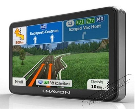 Navon N675 plus 5" iGO Primo Európa (45 ország) térképpel Autóhifi / Autó felszerelés - GPS navigáció - GPS navigáció - 312415
