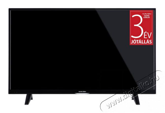 Navon NAVTV40DLEDUHDSMART Ultra HD Smart LED televízió Televíziók - LED televízió - UHD 4K felbontású - 339177