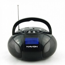 Navon NPB100 Boombox - fekete Audio-Video / Hifi / Multimédia - Hordozható CD / DVD / Multimédia készülék - Hordozható CD / Multimédia rádiómagnó / Boombox - 312419