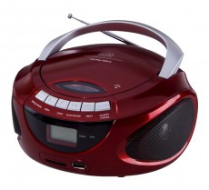 Navon NPB300 CD Boombox - piros Audio-Video / Hifi / Multimédia - Hordozható CD / DVD / Multimédia készülék - Hordozható CD / Multimédia rádiómagnó / Boombox - 312427
