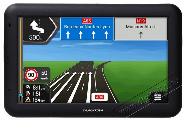 Navon A500 EU GPS navigáció + Élettartam frissítés Autóhifi / Autó felszerelés - GPS navigáció - GPS navigáció - 298987