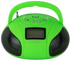 Navon NPB100 Boombox - zöld Audio-Video / Hifi / Multimédia - Hordozható CD / DVD / Multimédia készülék - Hordozható CD / Multimédia rádiómagnó / Boombox - 312421