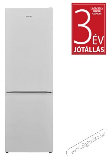 Navon REF 286+W alulfagyasztós hűtőszekrény Konyhai termékek - Hűtő, fagyasztó (szabadonálló) - Alulfagyasztós kombinált hűtő - 369909