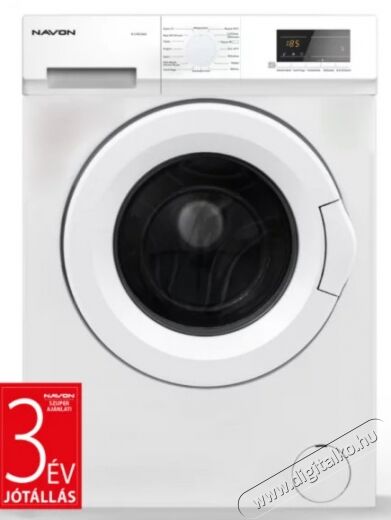 Navon WMS 610 AAA elöltöltős mosógép Háztartás / Otthon / Kültér - Mosógép / szárítógép - Elöltöltős keskeny (45cm-ig) mosógép - 364425