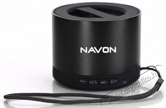 Navon N9 Bluetooth hangszóró - fekete Audio-Video / Hifi / Multimédia - Hordozható, vezeték nélküli / bluetooth hangsugárzó - Hordozható, vezeték nélküli / bluetooth hangsugárzó - 335369