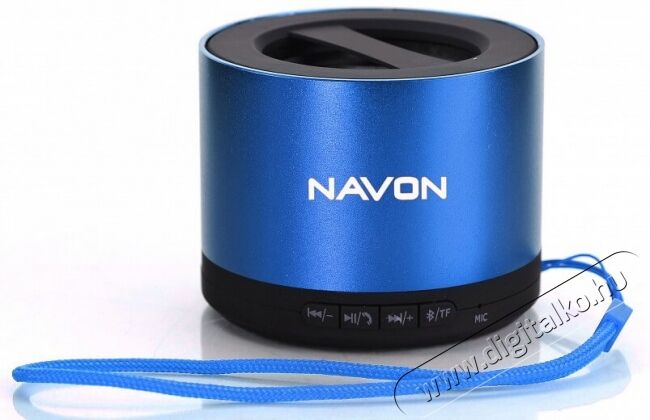 Navon N9 Bluetooth hangszóró - kék Audio-Video / Hifi / Multimédia - Hordozható, vezeték nélküli / bluetooth hangsugárzó - Hordozható, vezeték nélküli / bluetooth hangsugárzó - 335370