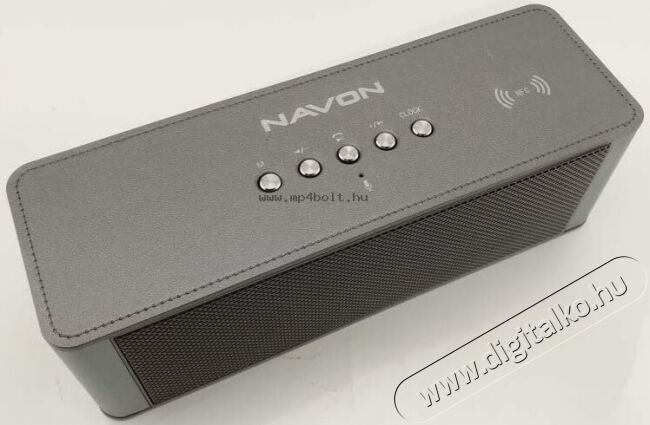 Navon NWS-76 NFC bluetooth hangszóró - szürke Audio-Video / Hifi / Multimédia - Hordozható, vezeték nélküli / bluetooth hangsugárzó - Hordozható, vezeték nélküli / bluetooth hangsugárzó - 337857