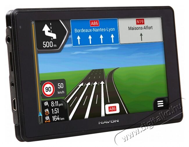 Navon A520DVR EU GPS navigáció + Élettartam frissítés Autóhifi / Autó felszerelés - GPS navigáció - GPS navigáció - 298988
