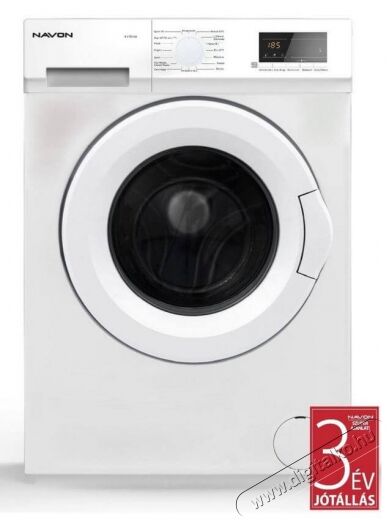 Navon N 6100 AAA elöltöltős mosógép Háztartás / Otthon / Kültér - Mosógép / szárítógép - Elöltöltős normál (60cm-ig) mosógép - 347200