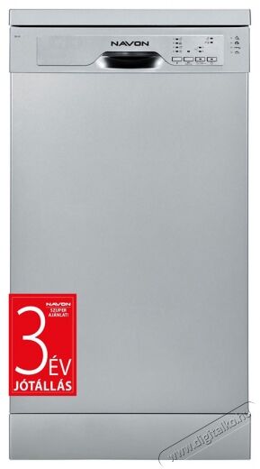 Navon DSL 45 I mosogatógép Konyhai termékek - Mosogatógép - Keskeny (45cm-ig) szabadonálló mosogatógép - 364342