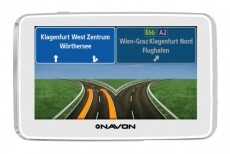 Navon N490 Plus 4,3 iGO Primo 2.1 GPS navigáció Európa térképpel - fehér Autóhifi / Autó felszerelés - GPS navigáció - GPS navigáció - 312411