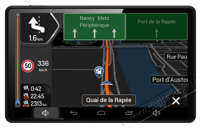 Navon A520 Android 5 GPS navigáció + iGO Primo NextGen Európa térkép Autóhifi / Autó felszerelés - GPS navigáció - GPS navigáció - 343191