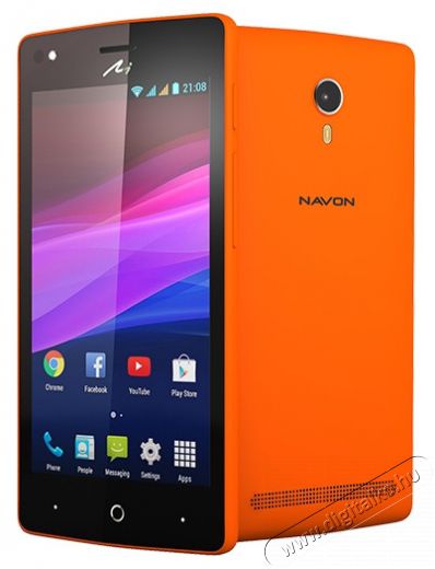 Navon Mizu D403 mobiltelefon - narancssárga Mobil / Kommunikáció / Smart - Okostelefon - Android - 305431