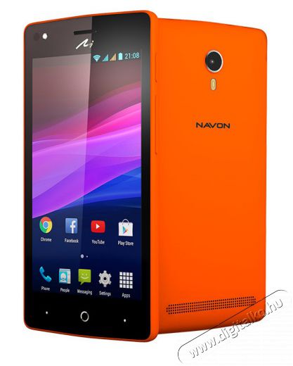 Navon Mizu D450 mobiltelefon - narancssárga Mobil / Kommunikáció / Smart - Okostelefon - Android - 305429