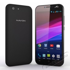Navon Mizu M505 mobiltelefon - fekete Mobil / Kommunikáció / Smart - Okostelefon - Android - 305428