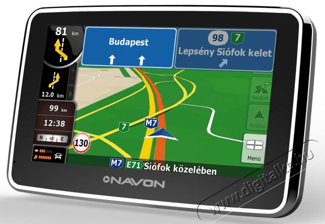 Navon N 490 Plus FEU IGO 8 navigáció Autóhifi / Autó felszerelés - GPS navigáció - GPS navigáció - 288389