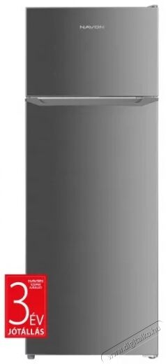 Navon HC 205 E INOX felülfagyasztós kombinált hűtőszekrény Konyhai termékek - Hűtő, fagyasztó (szabadonálló) - Felülfagyasztós kombinált hűtő - 371267