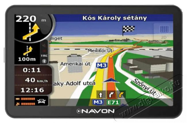 Navon N670 HU GPS Navigáció Autóhifi / Autó felszerelés - GPS navigáció - GPS navigáció - 381123