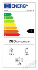 Navon REF 289+W Alulfagyasztós hűtőszekrény Konyhai termékek - Hűtő, fagyasztó (szabadonálló) - Alulfagyasztós kombinált hűtő - 364411