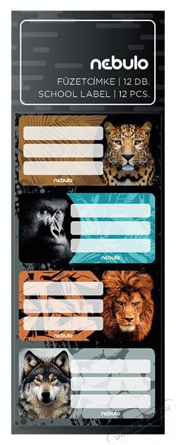 NEBULO Vad&aacute;llatok 12 db f&uuml;zetc&iacute;mke H&aacute;ztart&aacute;s / Otthon / K&uuml;lt&eacute;r - Szersz&aacute;m - Egy&eacute;b szersz&aacute;m - 506879