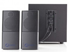 Nedis GSPR10021BK 2.1 hangszóró Iroda és számítástechnika - PC hangszóró / hangfal - 345781