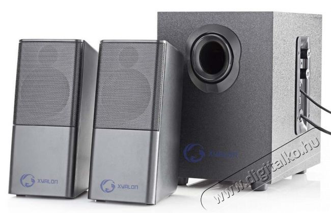Nedis GSPR10021BK 2.1 hangszóró Iroda és számítástechnika - PC hangszóró / hangfal - 345781