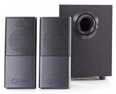 Nedis GSPR10021BK 2.1 hangszóró Iroda és számítástechnika - PC hangszóró / hangfal - 345781