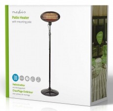 Nedis HTPA12EBK Teraszhősugárzó Háztartás / Otthon / Kültér - Fűtés - Kültéri fűtés - 359634