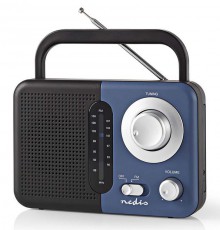 Nedis RDFM1300BU FM RÁDIÓ Újdonságok - Új termékek - 345785